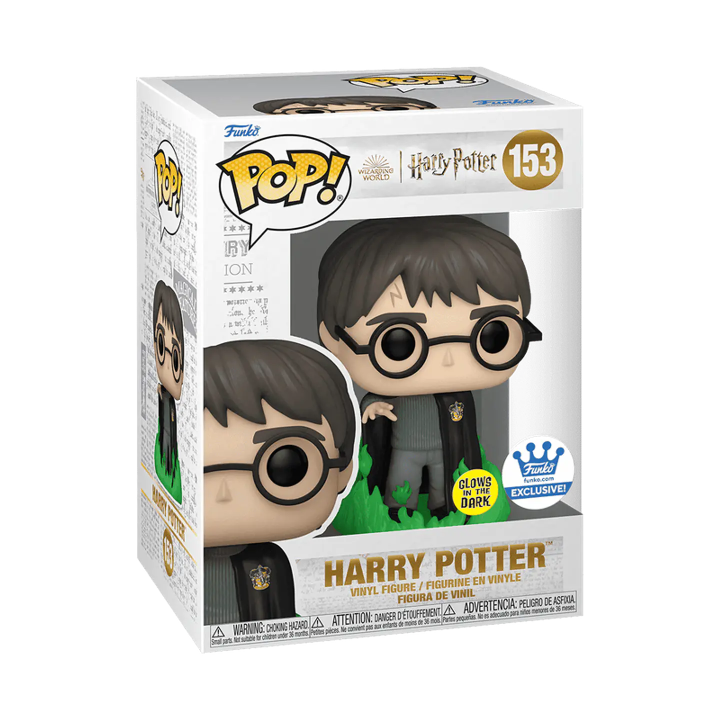 Funko Pop! Harry Potter with Floo Powder (Glow in the dark) #153 - Harry Potter 1