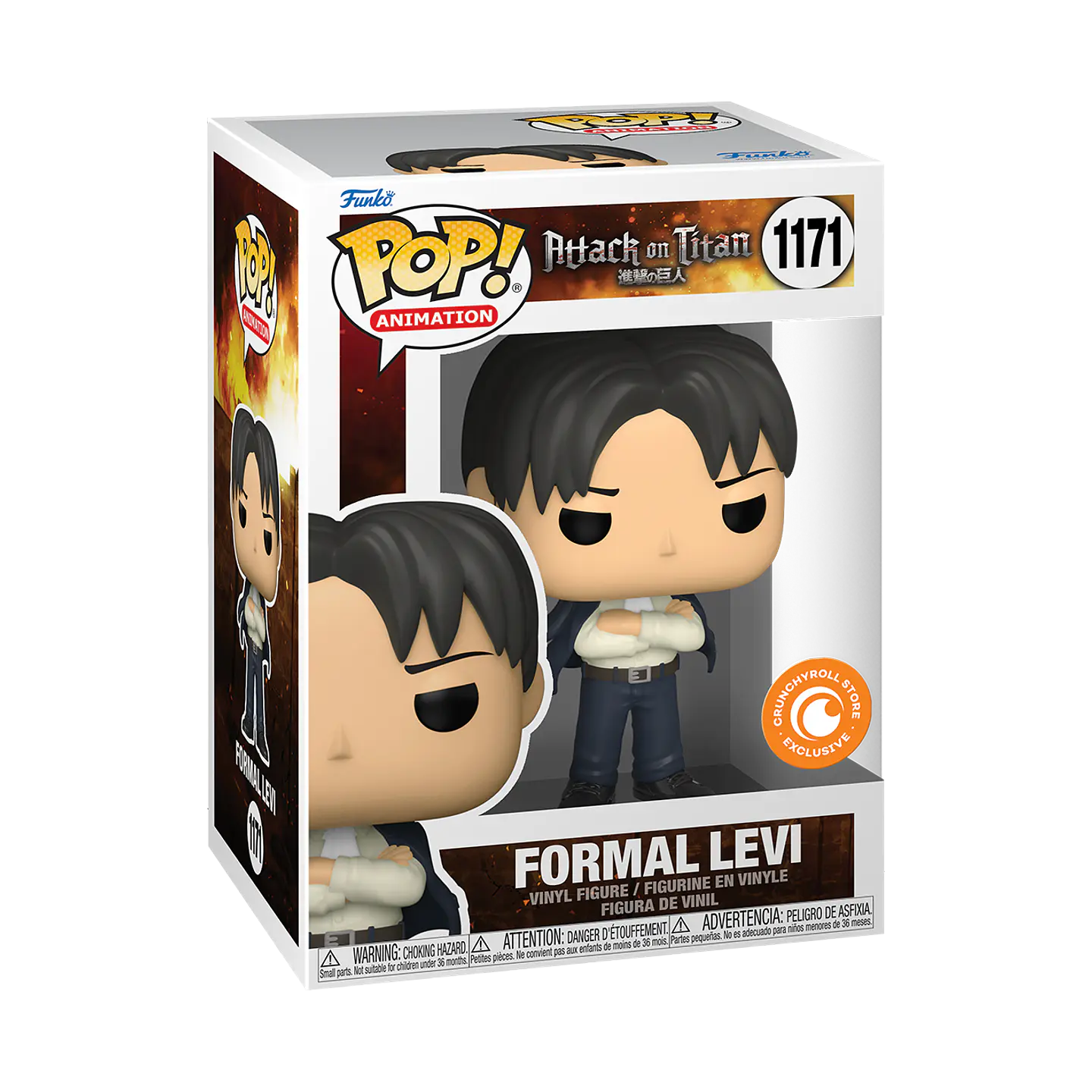 Funko Pop! Formal Levi #1171 Crunchyroll - Attack On Titan 1