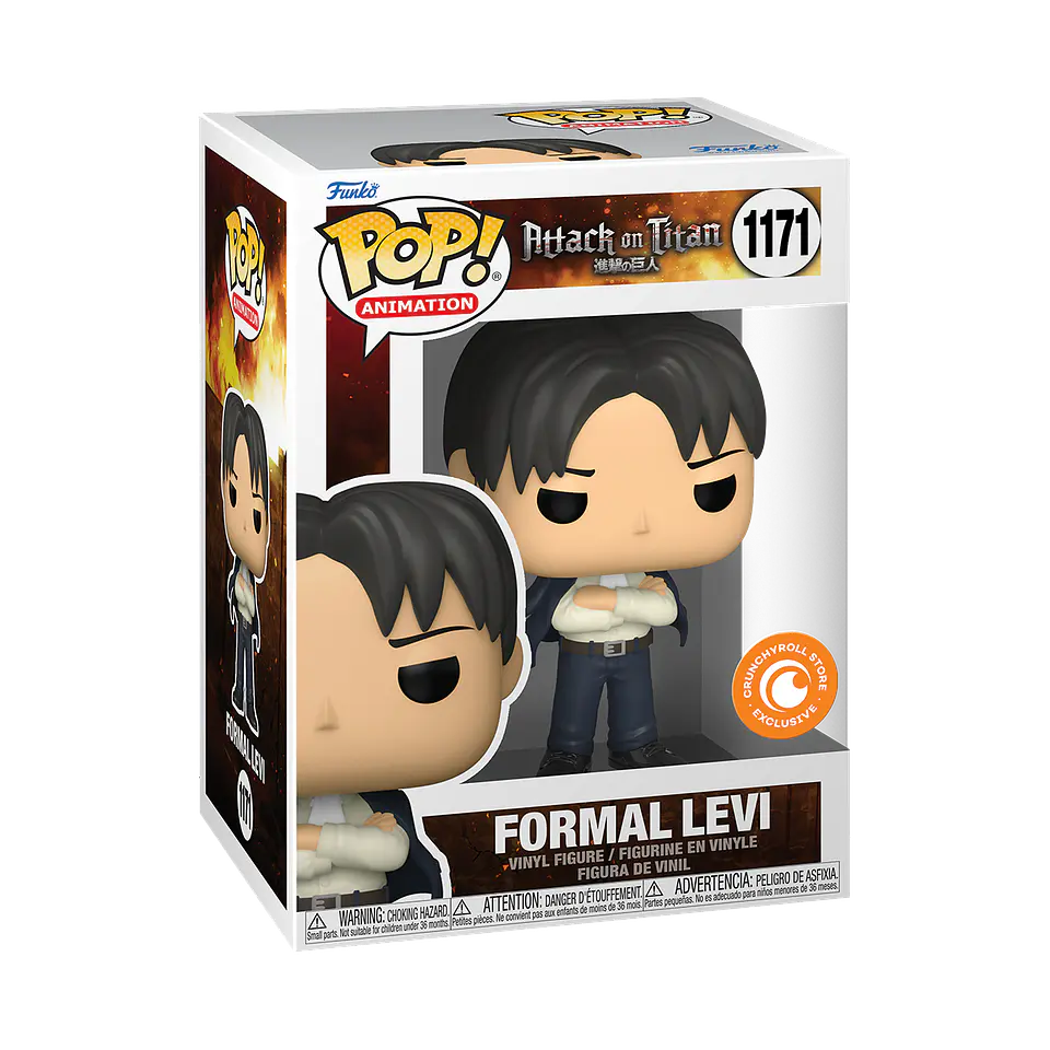 Funko Pop! Formal Levi #1171 Crunchyroll - Attack On Titan 1
