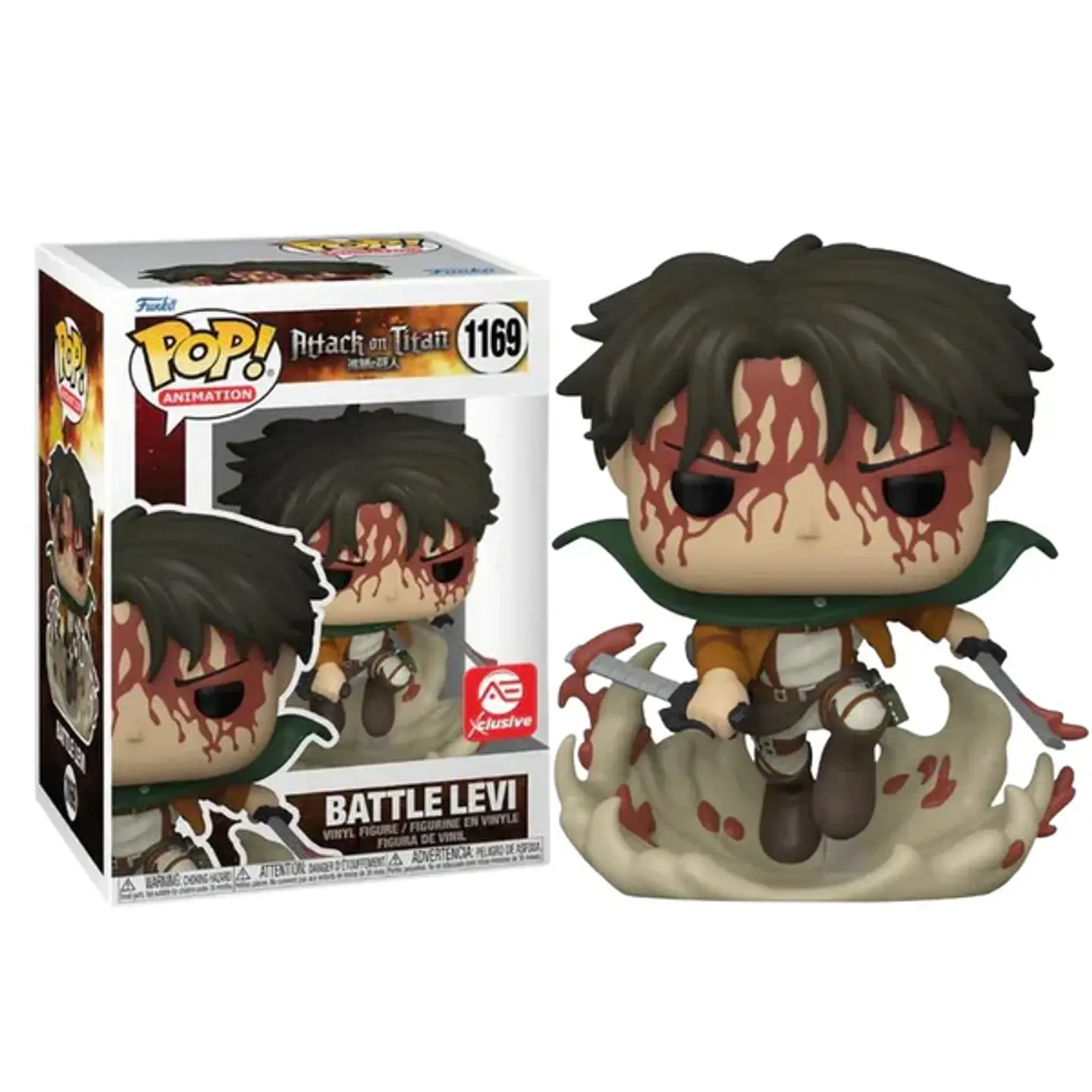 Funko Pop! Battle Levi #1169 AE Exclusive - Attack On Titan 1