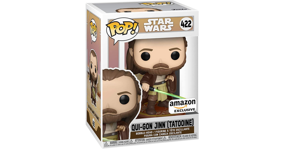 Funko Pop! Qui-Gon Jinn (Tatooine) #422 - Star Wars