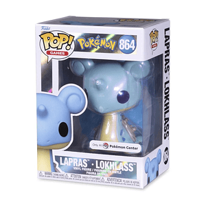 Funko Pop! Lapras (Pearlescent) #864 Only At Pokémon Center - Pokémon