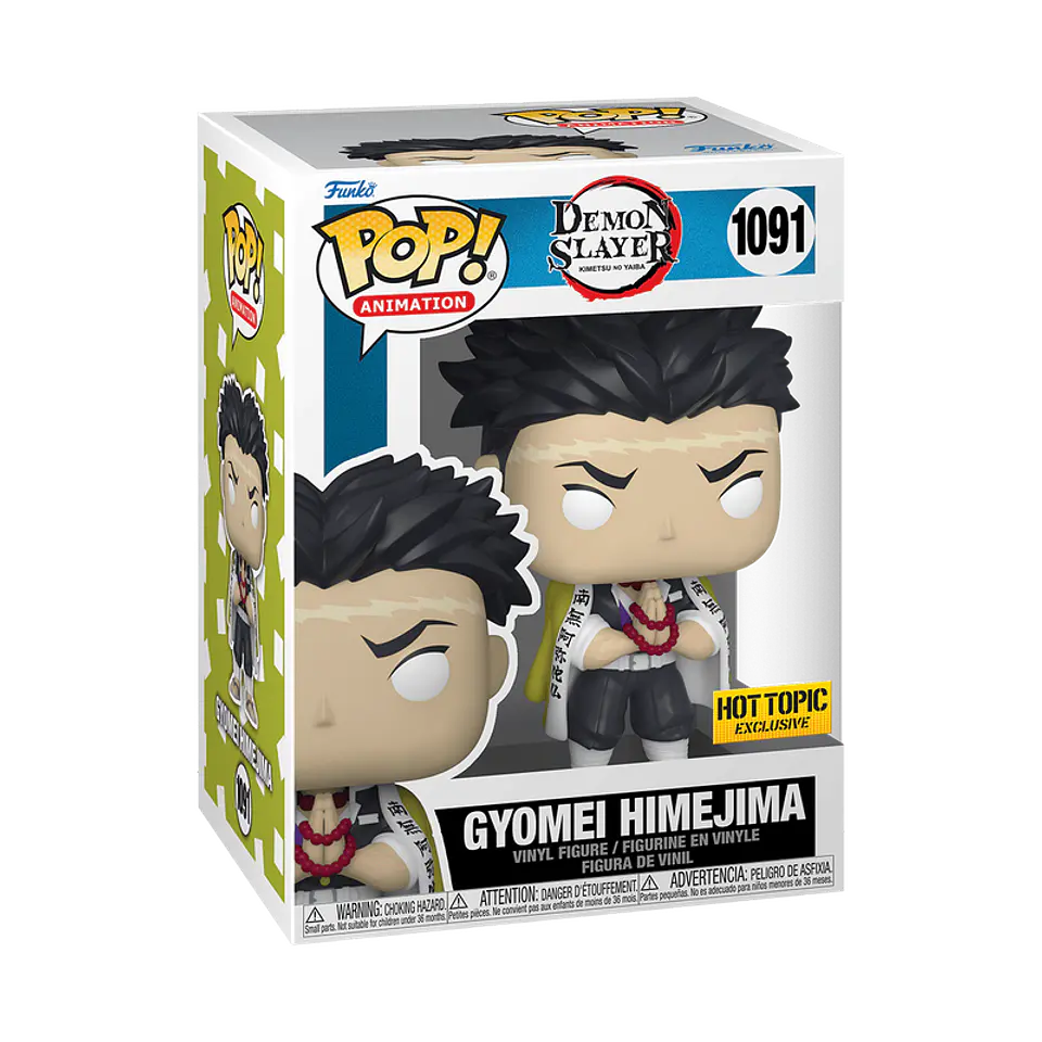Funko Pop! Gyomei Himejima #1091 Hot Topic - Demon Slayer 1