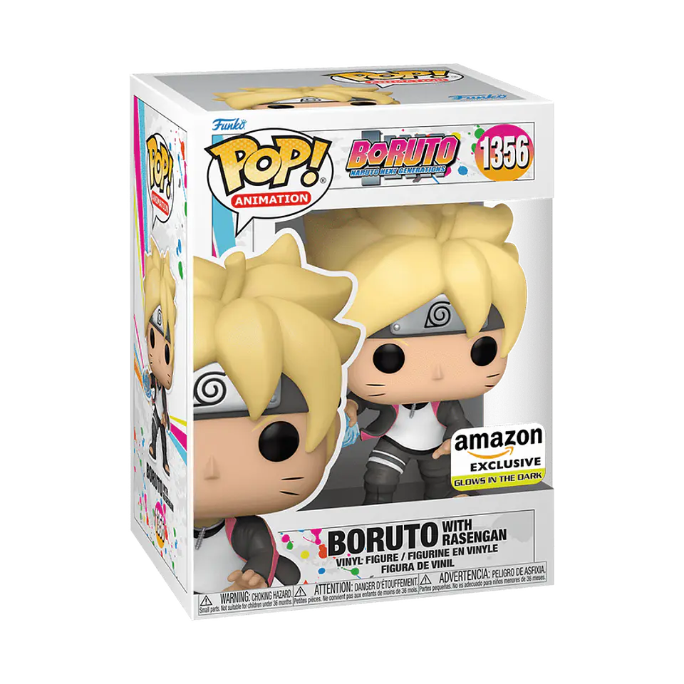 Funko Pop! Boruto with Rasengan (Glows in the dark) #1356 Amazon - Boruto: Naruto Next Generations 1