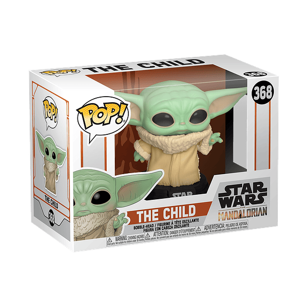 Funko Pop! The Child #368 - Star Wars: The Mandalorian (Caja con detalle)