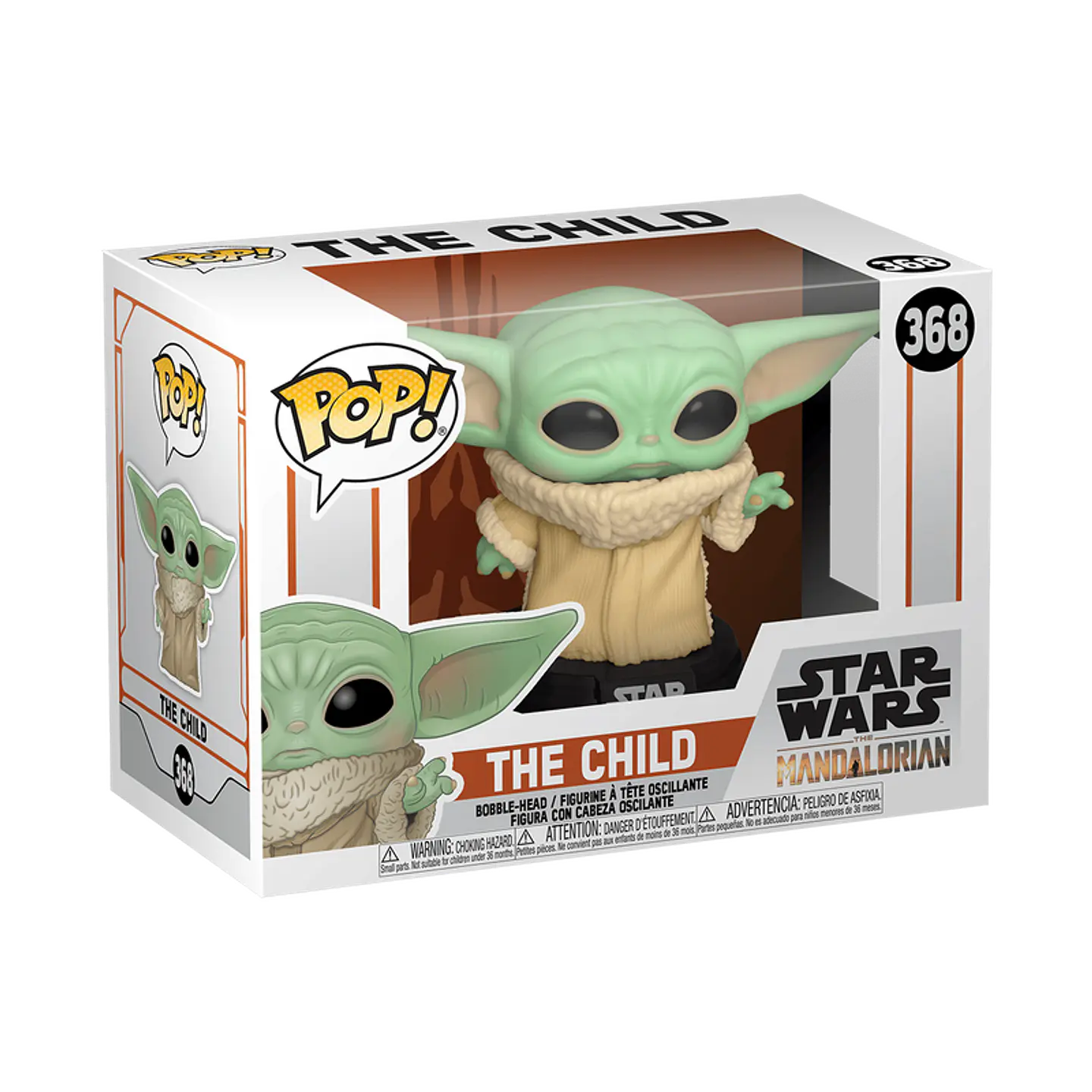 Funko Pop! The Child #368 - Star Wars: The Mandalorian (Caja con detalle) 1
