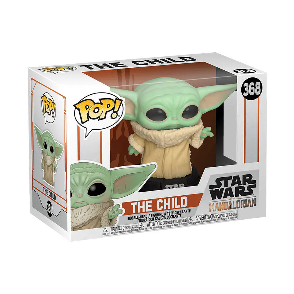 Funko Pop! The Child #368 - Star Wars: The Mandalorian (Caja con detalle) 1