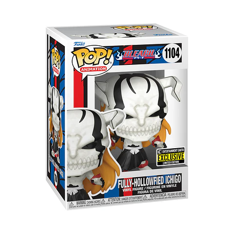 Funko Pop! Fully Hollowfied Ichigo #1105 Entertainment Earth - Bleach