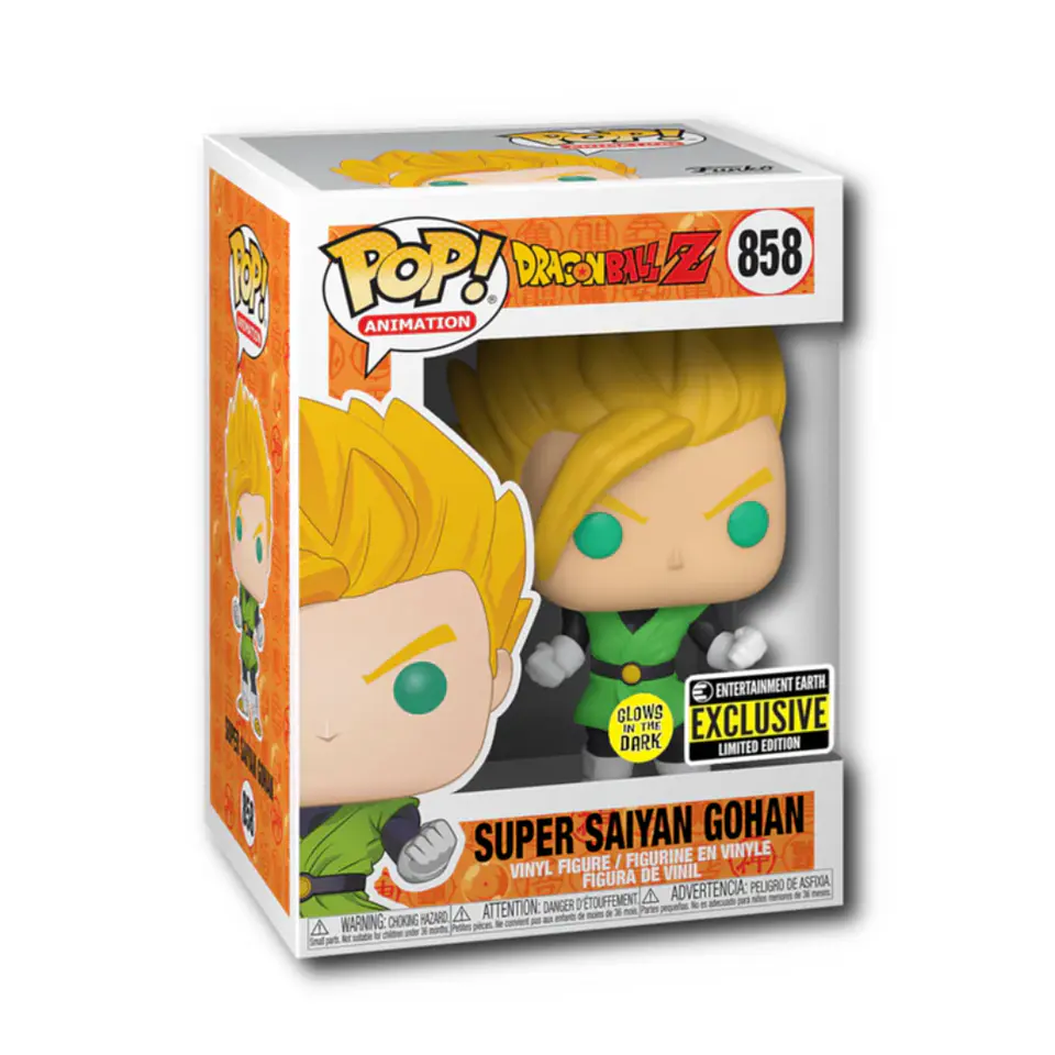 Funko Pop! Super Saiyan Gohan #858 (Glow in the dark) - Dragon Ball Z 1