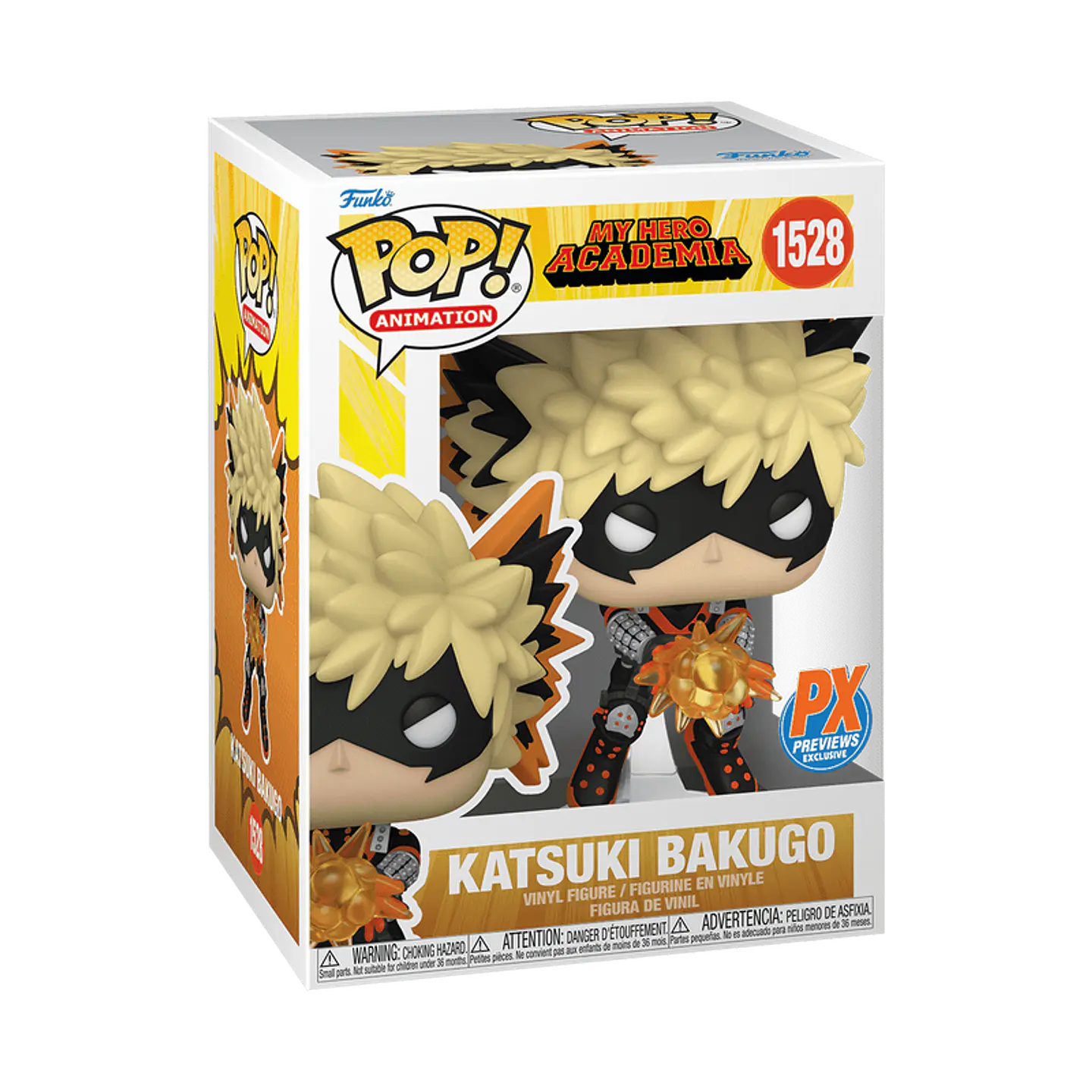Funko Pop! Katsuki Bakugo #1528 PX Previews - My Hero Academia 1
