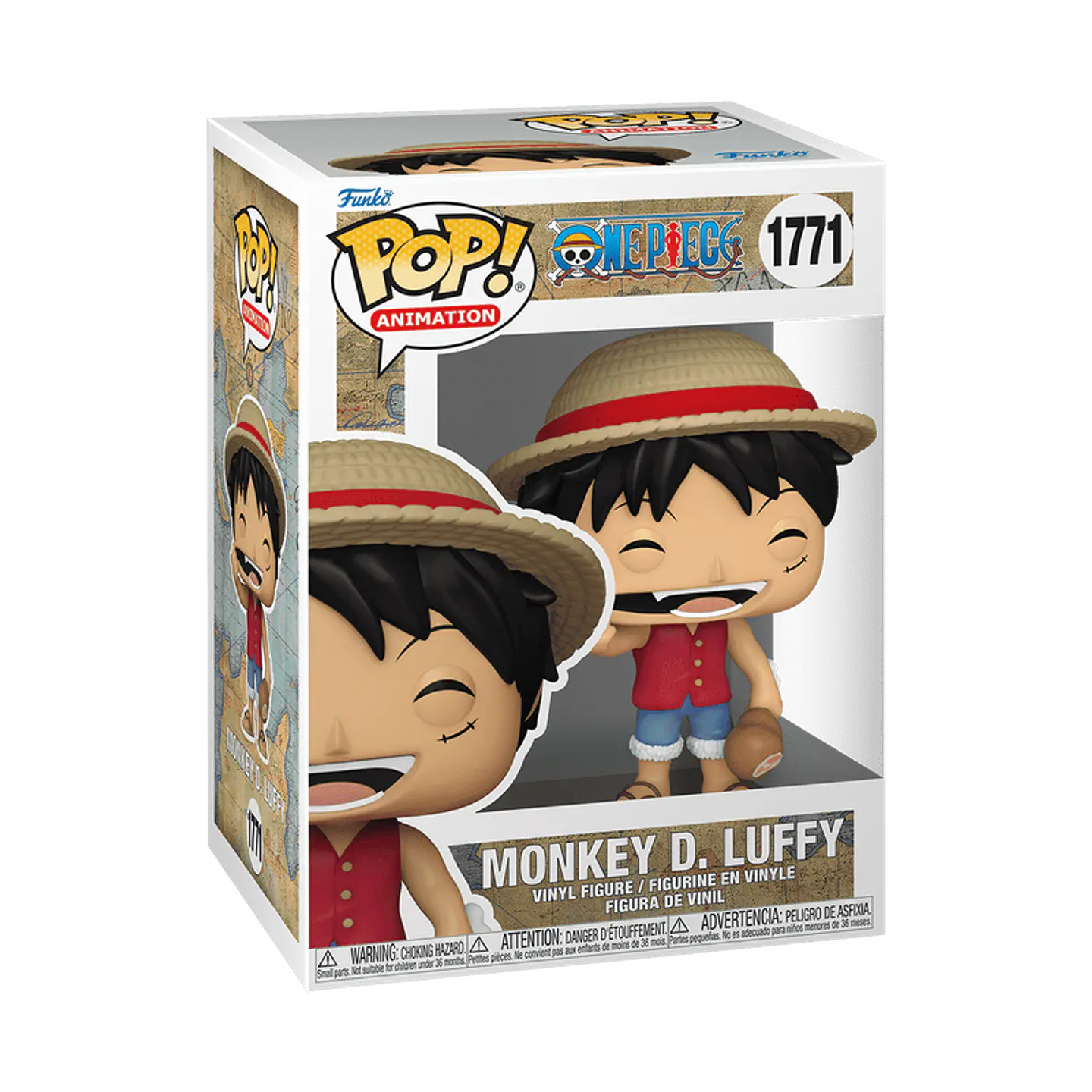 Funko Pop! Monkey D. Luffy with meat #1771 - One Piece 1