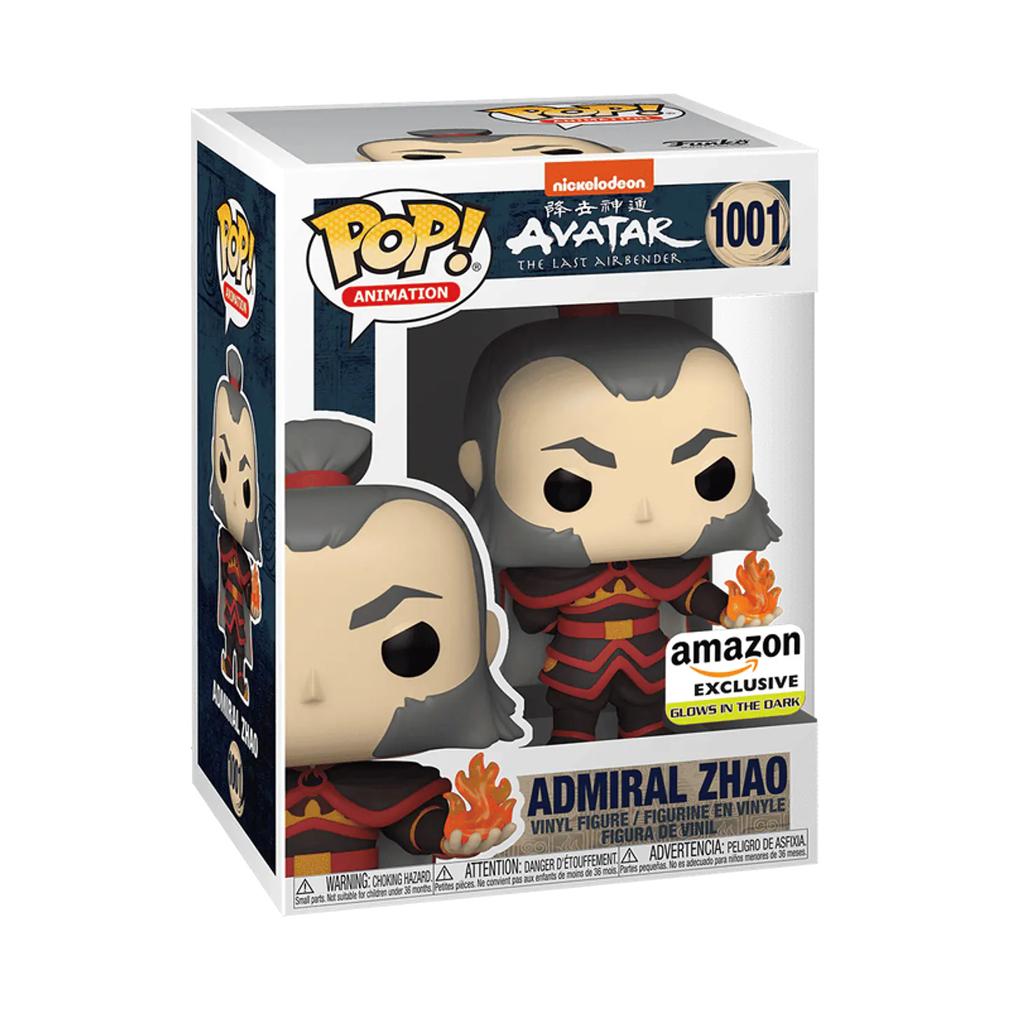 Funko Pop! Admiral Zhao #1001 Glows in the dark - Avatar The Last Airbender 1
