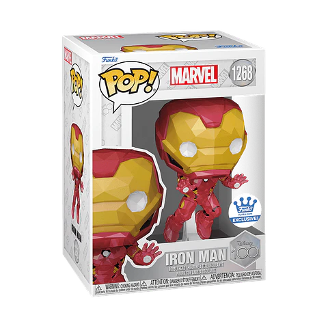 Funko Pop! Iron Man (Facet) #1268 - Marvel: Disney 100 años