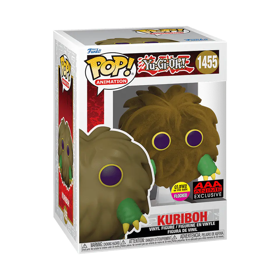Funko Pop! Kuriboh #1455 (Glow & Flocked) - Yu Gi Oh! 1