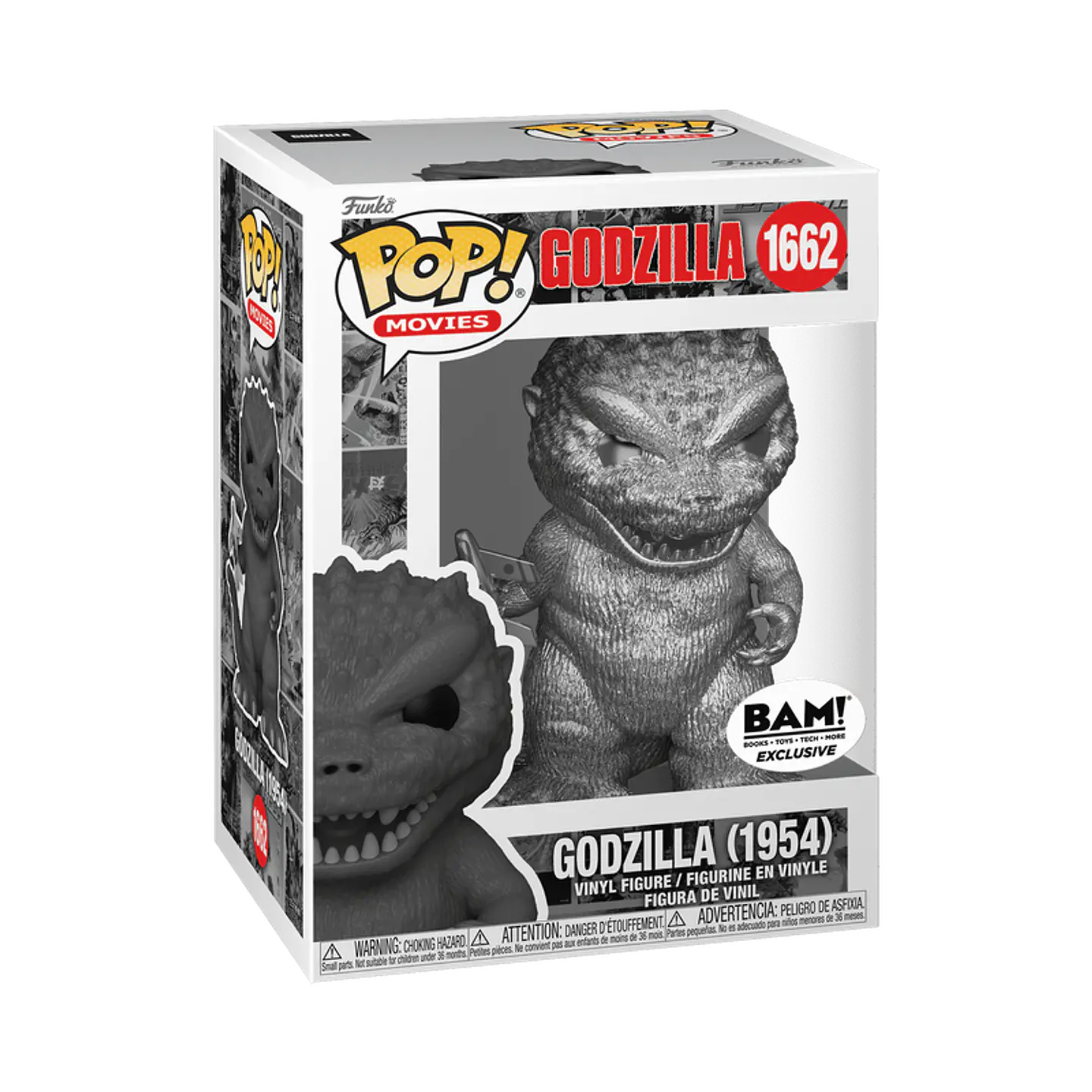 Funko Pop! Godzilla (1954) (Platinum) #1662 - Godzilla 1