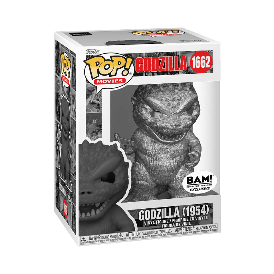 Funko Pop! Godzilla (1954) (Platinum) #1662 - Godzilla 1