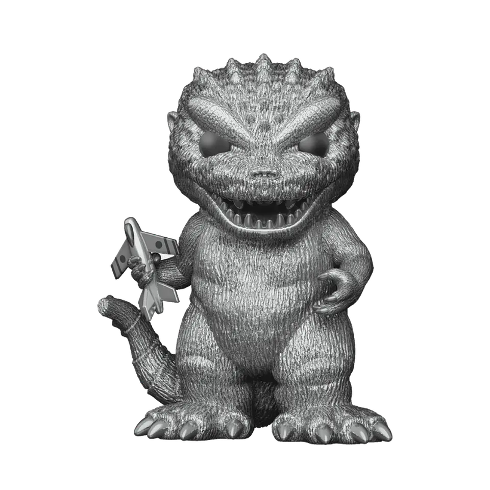 Funko Pop! Godzilla (1954) (Platinum) #1662 - Godzilla 2