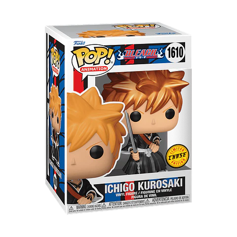 Funko Pop! Ichigo Kurosaki (with Zangetsu Sword) (CHASE) #1610 - Bleach