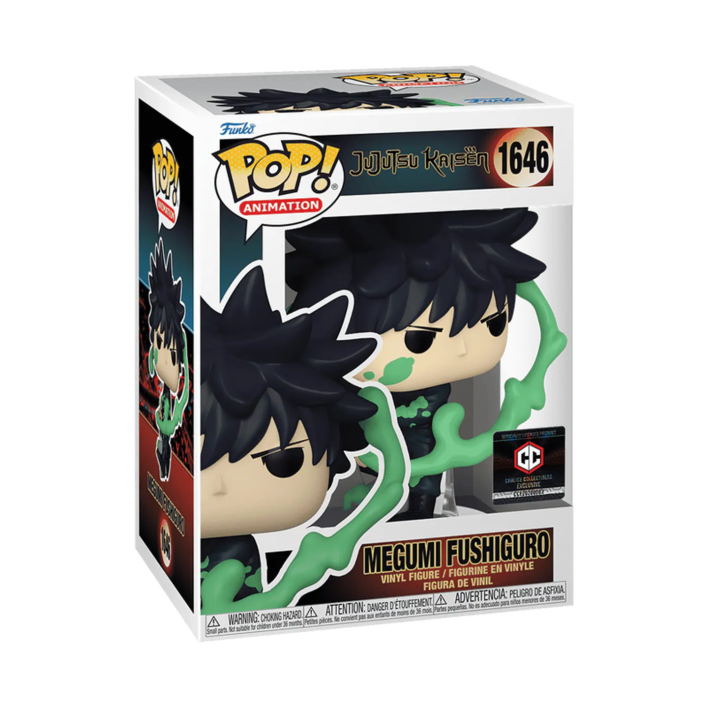 Funko Pop! Megumi Fushiguro #1646 PR - Jujutsu Kaisen 1