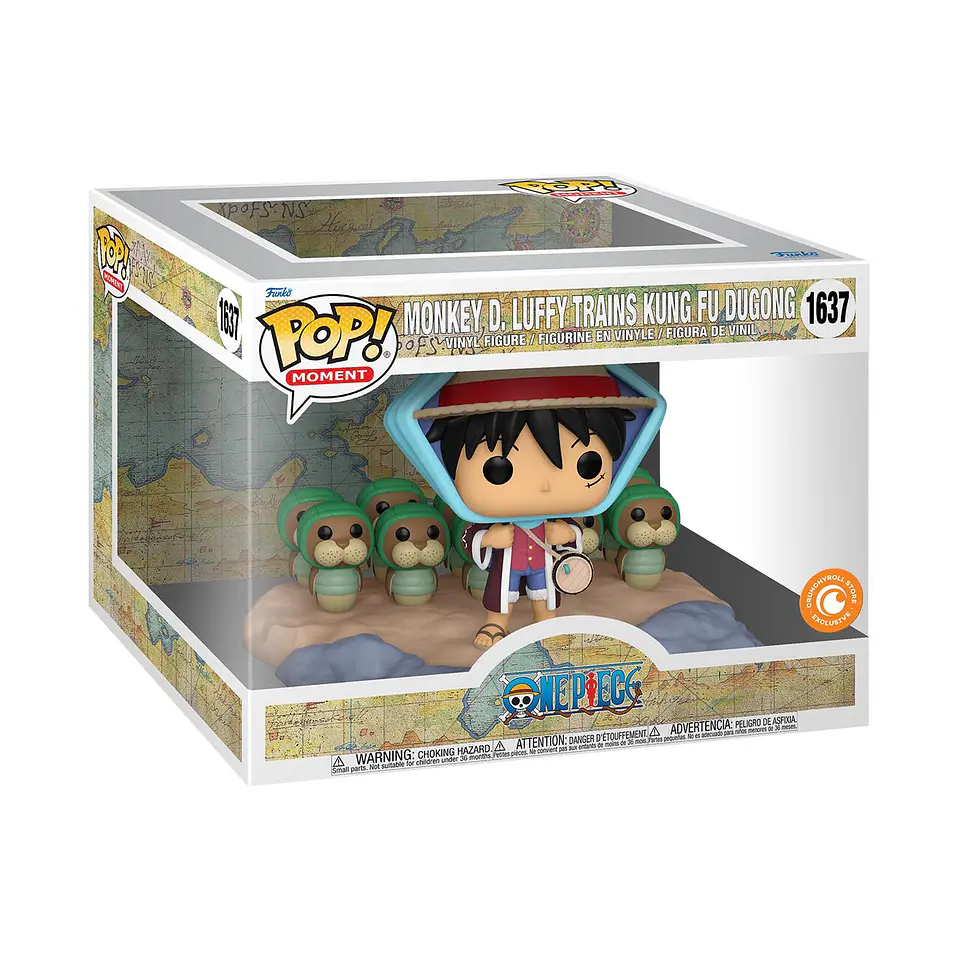 Funko Pop! Moment: Monkey D. Luffy Training Kung Fu Jugon #1637 Crunchyroll - One Piece 1