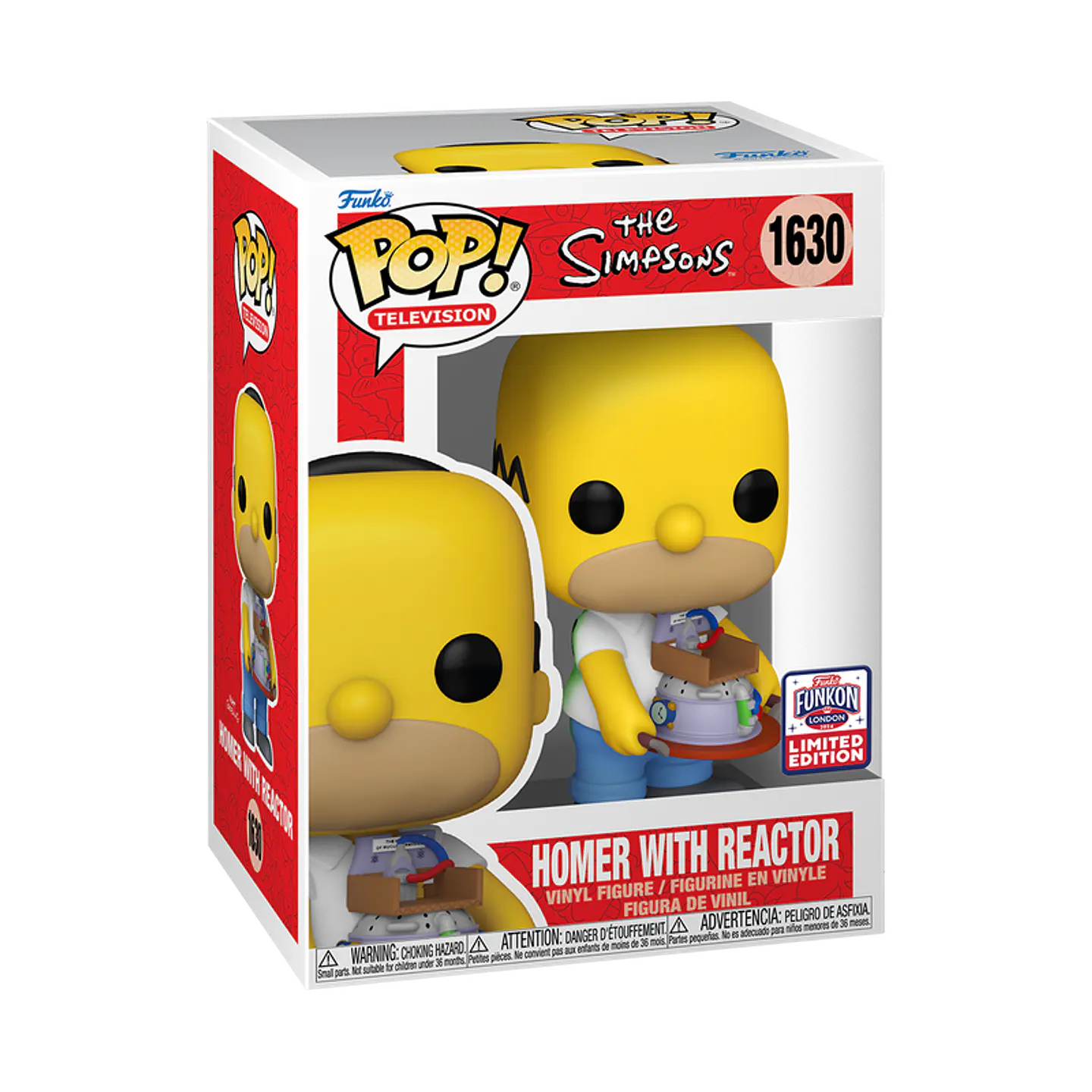 Funko Pop! Homer With Reactor #1630 FunKon - The Simpsons 1
