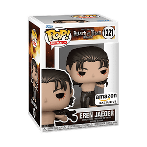 Funko Pop! Eren Jaeger (metálico) #1321 Amazon - Attack On Titan