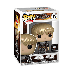 Funko Pop! Armin Arlelt (metálico) #1447 Chalice Collectibles - Attack On Titan