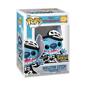 Funko Pop! Skeleton Stitch #1234 Entertainment Earth - Disney: Lilo & Stitch