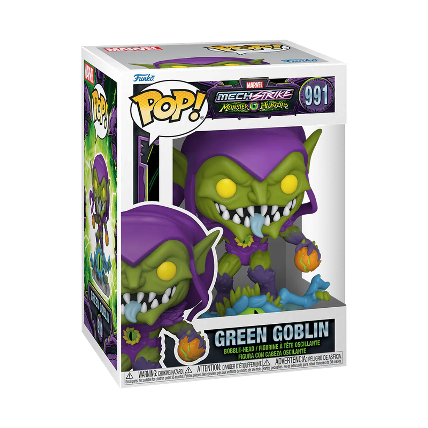 Funko Pop! Green Goblin #991 - Marvel Mech Strike: Monster Hunters 1
