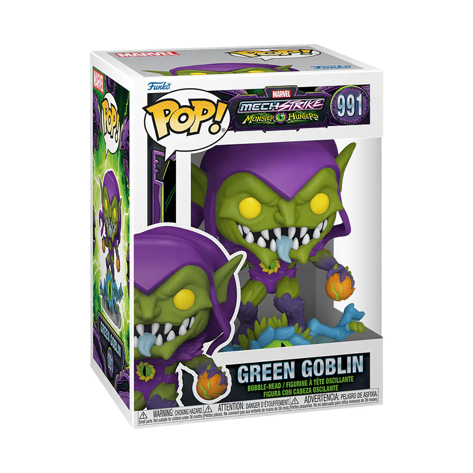 Funko Pop! Green Goblin #991 - Marvel Mech Strike: Monster Hunters 1