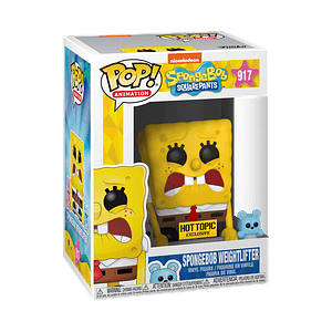Funko Pop! SpongeBob Weightlifter #917 Hot Topic - Bob Esponja