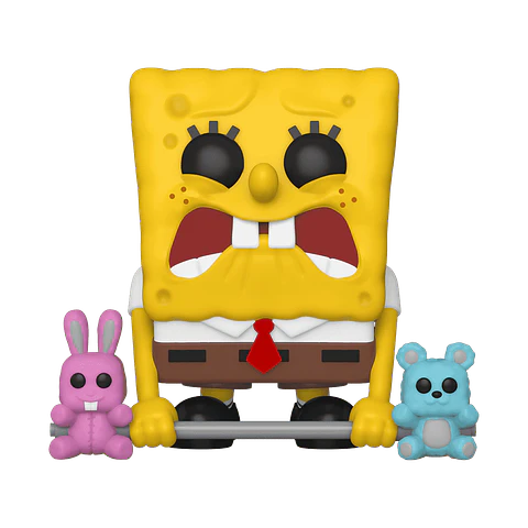Funko Pop! SpongeBob Weightlifter #917 Hot Topic - Bob Esponja
