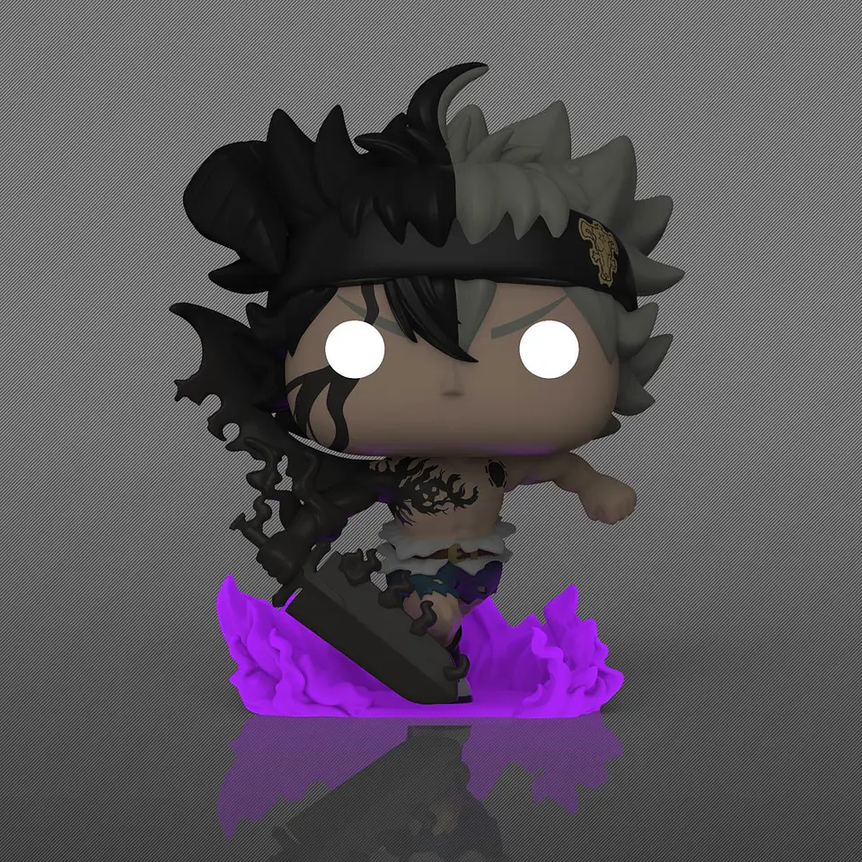 Funko Pop! Black Asta (Glows in the dark) #1556 - Black Clover 3