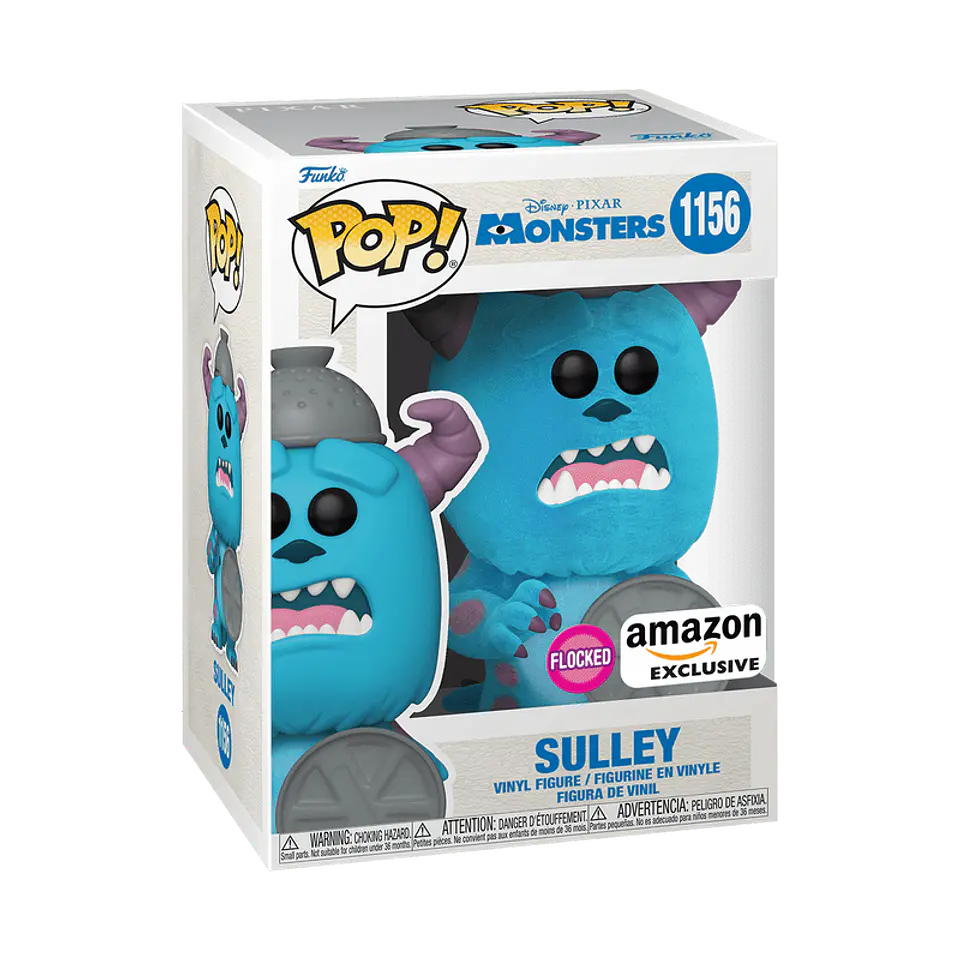 Funko Pop! Sulley (Floked) #1156 Amazon - Disney: Monsters Inc. 1