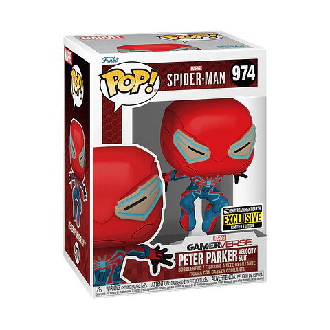 Funko Pop! Peter Parker (Velocity Suit) #974 - Marvel Gamerverse: Spiderman 