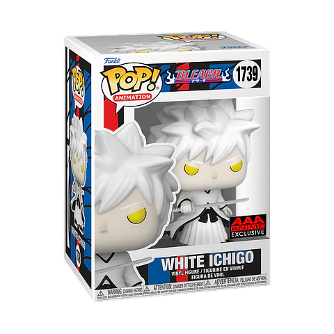 Funko Pop! White Ichigo #1739 AAA Anime - Bleach