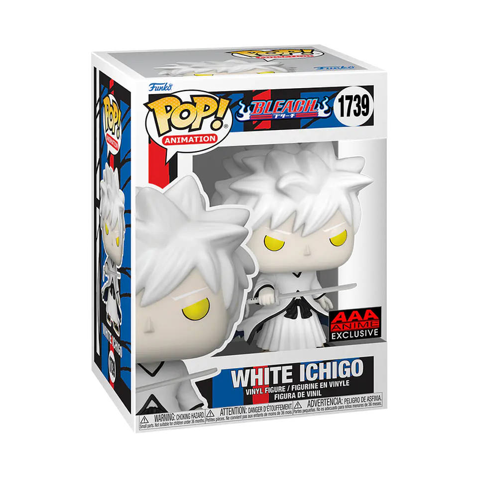 Funko Pop! White Ichigo #1739 AAA Anime - Bleach 1