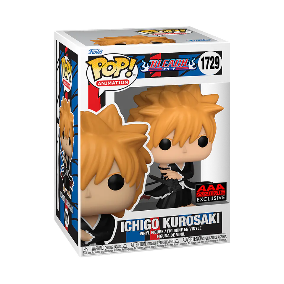 Funko Pop! Ichigo Kurosaki #1729 AAA Anime - Bleach 1