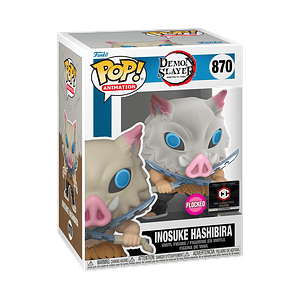 Funko Pop! Inosuke Hashibira (Flocked) #875 Chalice Collectibles - Demon Slayer