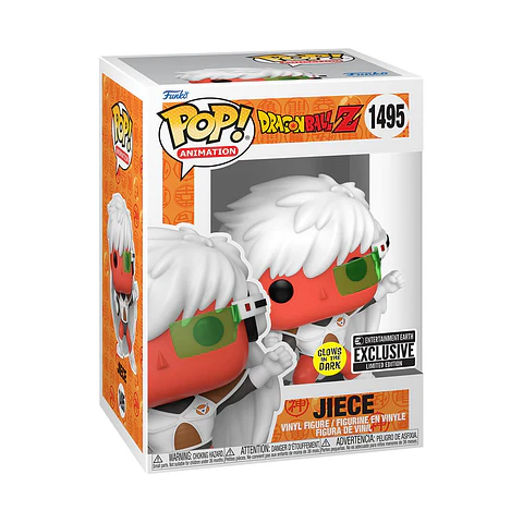 Funko Pop! Jiece (Glow in the dark) #1495 Entertainment Earth - Dragon Ball Z