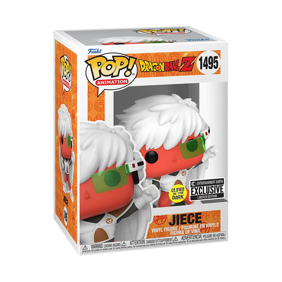 Funko Pop! Jiece (Glow in the dark) #1495 Entertainment Earth - Dragon Ball Z 1