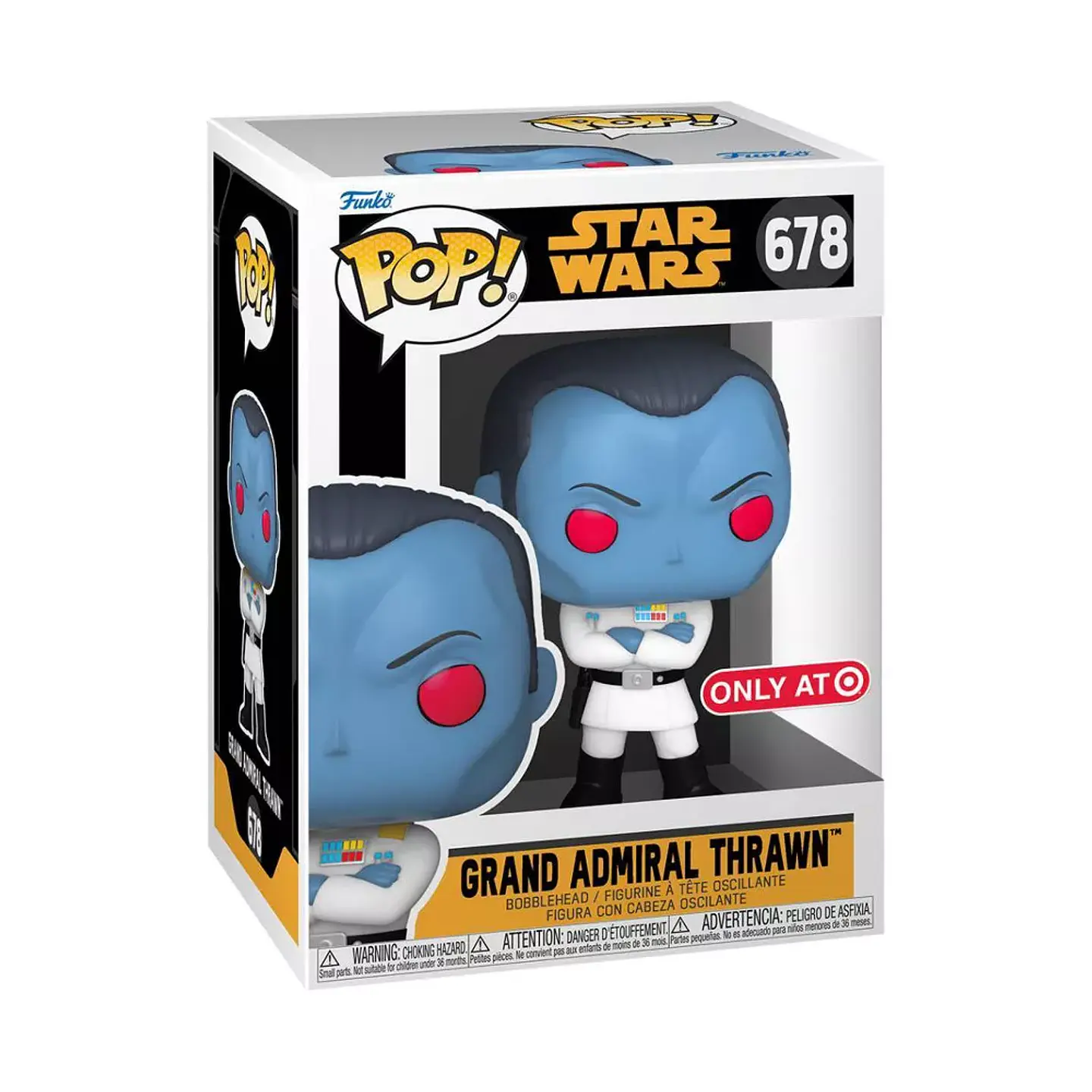 Funko Pop! Grand Admiral Thrawn #678 Target - Star Wars: Rebels 1
