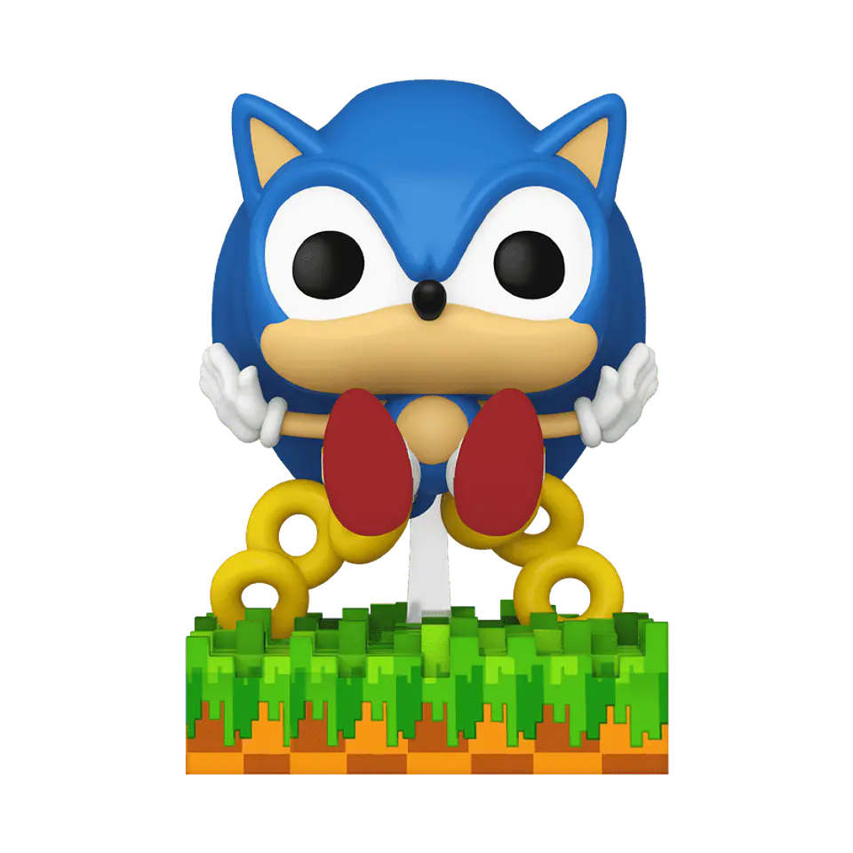 Funko Pop! Ring Scatter Sonic #918 PX Previews - Sonic The Hedgehog 2