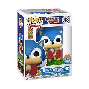 Funko Pop! Ring Scatter Sonic #918 PX Previews - Sonic The Hedgehog