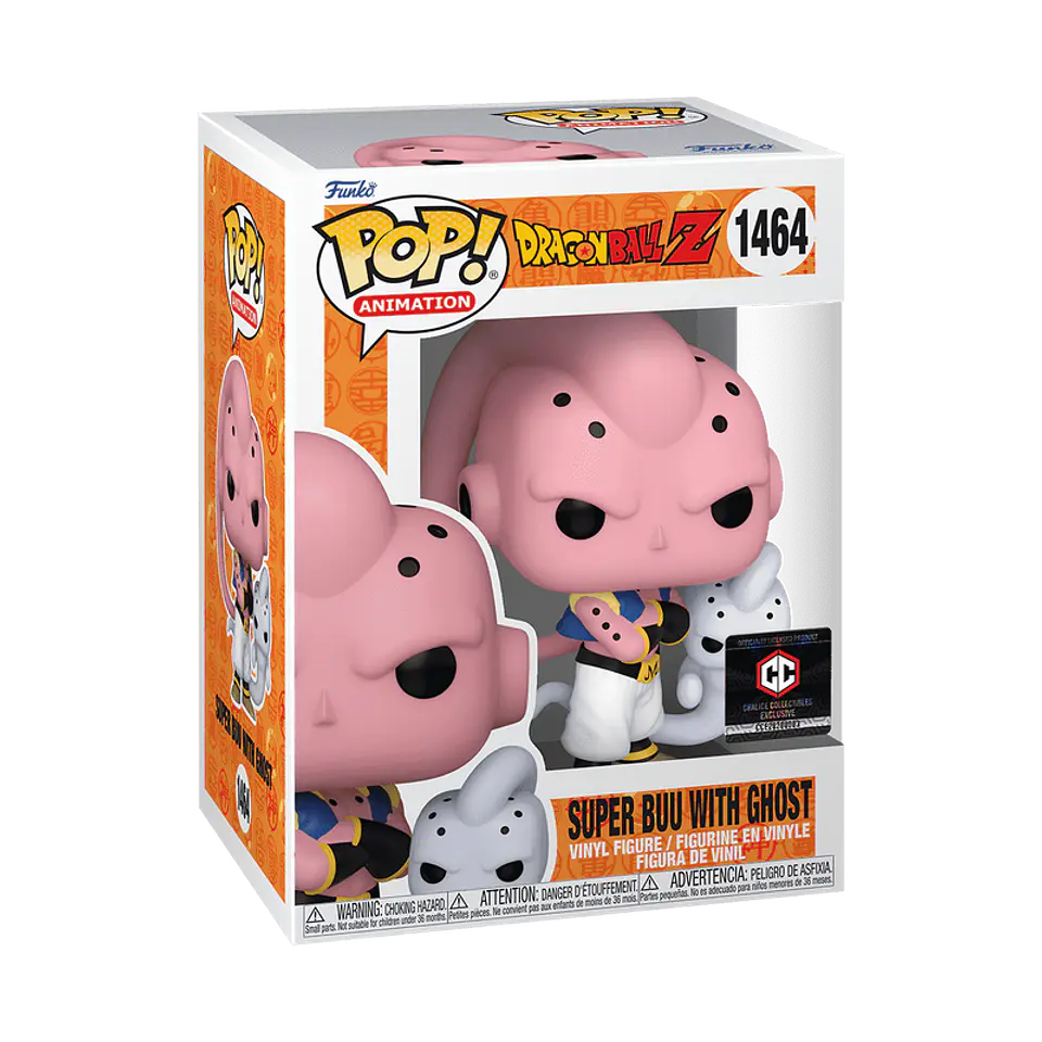 Funko Pop! Super Buu with Ghost #1464 Chalice Collectibles (PR) - Dragon Ball Z 1