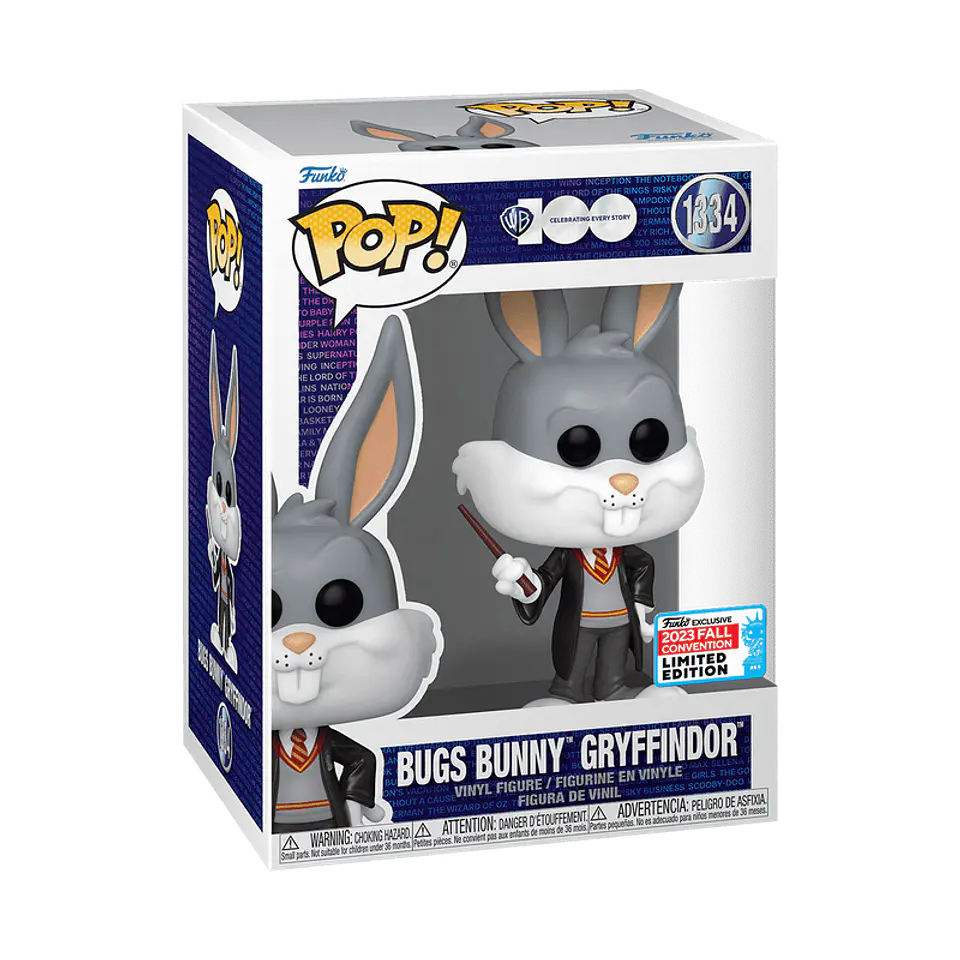 Funko Pop! Bugs Bunny Gryffindor #1334 - Looney Tunes 1