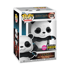 Funko Pop! Panda (Flocked) #1374 Entertainment Earth - Jujutsu Kaisen