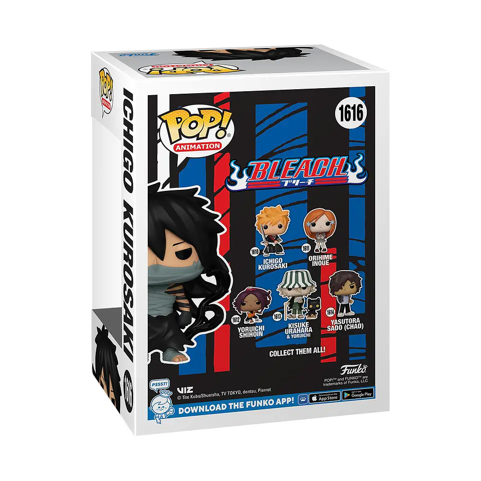 Funko Pop! Ichigo Kurosaki (Getsuga Ver.) #1616 Crunchyroll - Bleach 3
