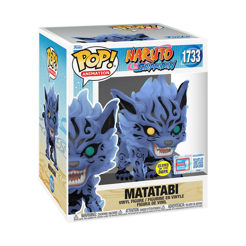 Funko Pop! Matatabi (Glow in the dark) #1733 NYCC - Naruto Shippuden 1
