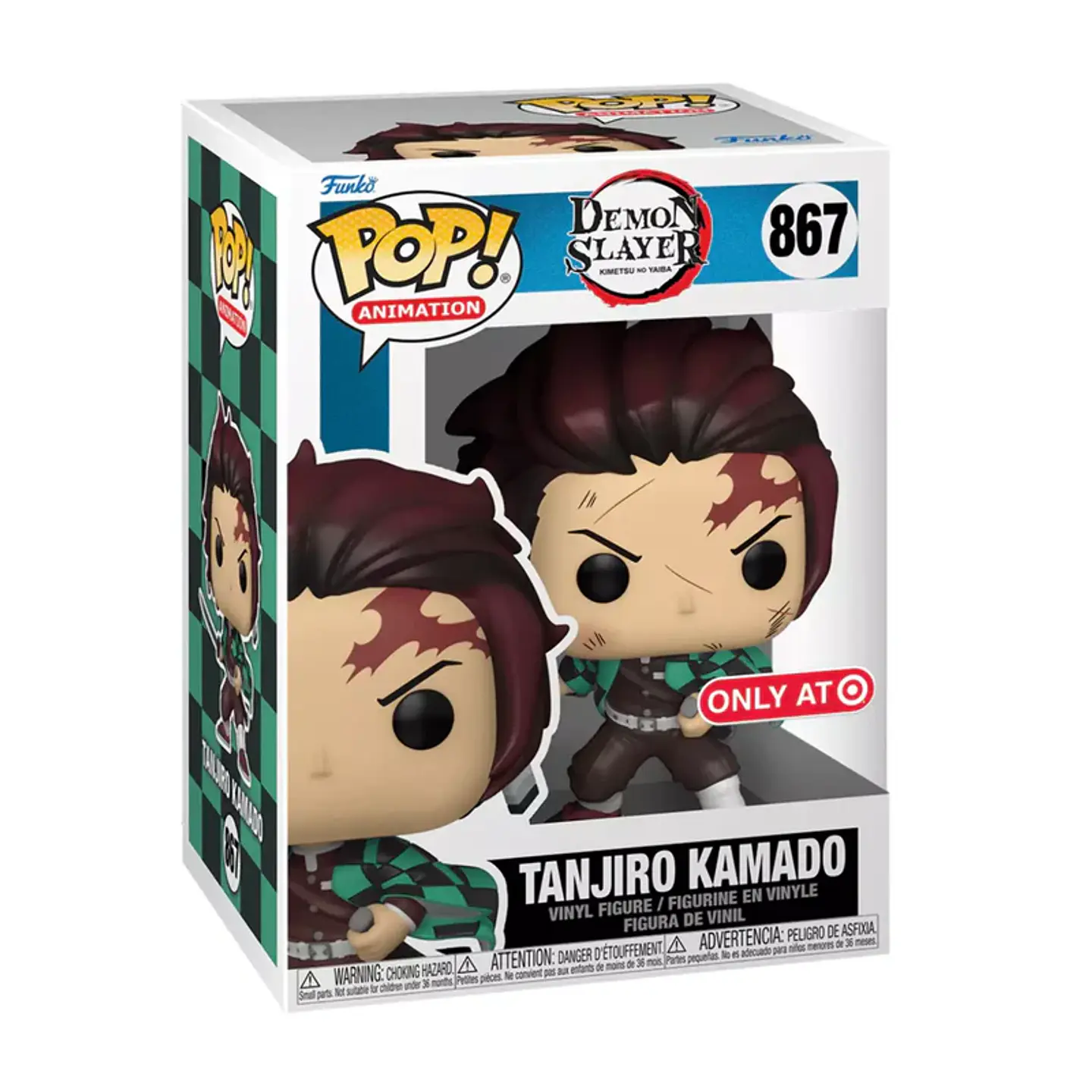 Funko Pop! & Tee Bundle: Tanjiro Kamado #867 Target - Demon Slayer 2